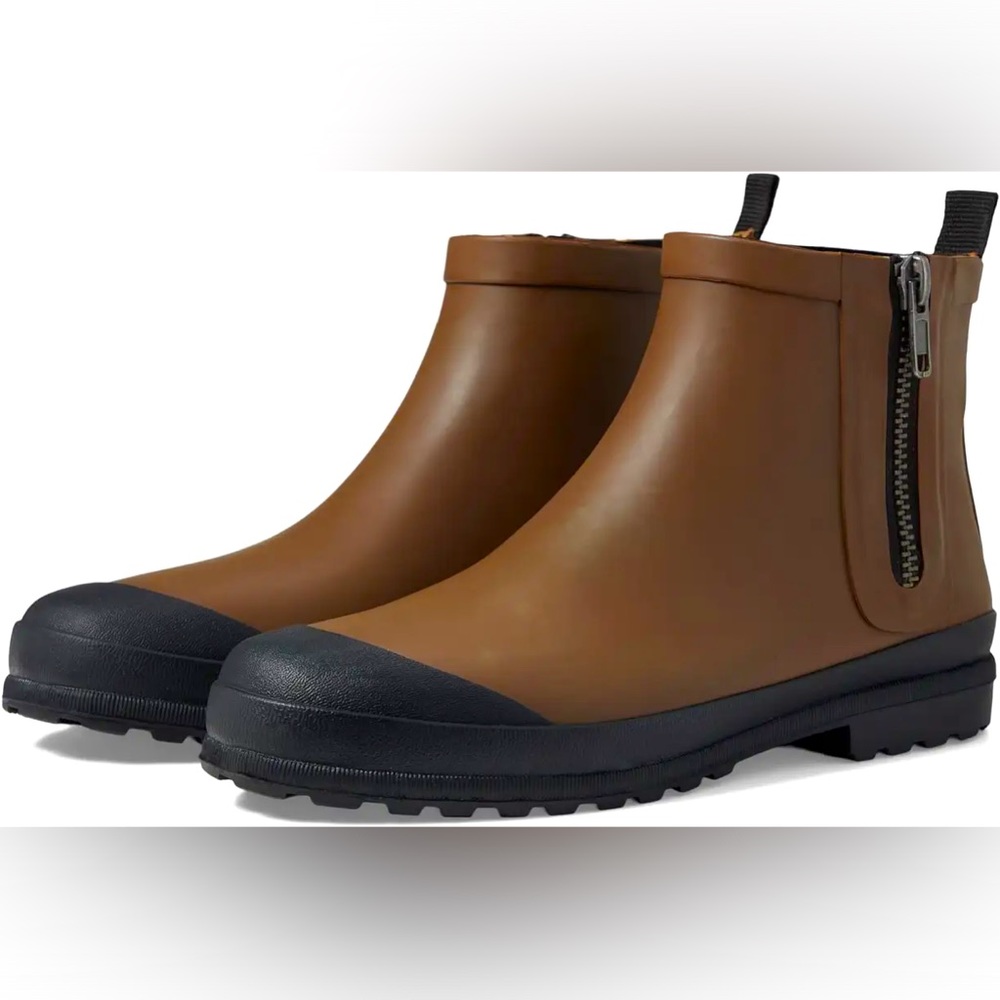 NWT! Madewell | The Zip-Up Lugsole Rain Boot
